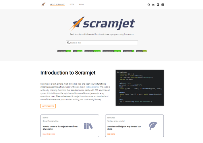 About Scramjet
